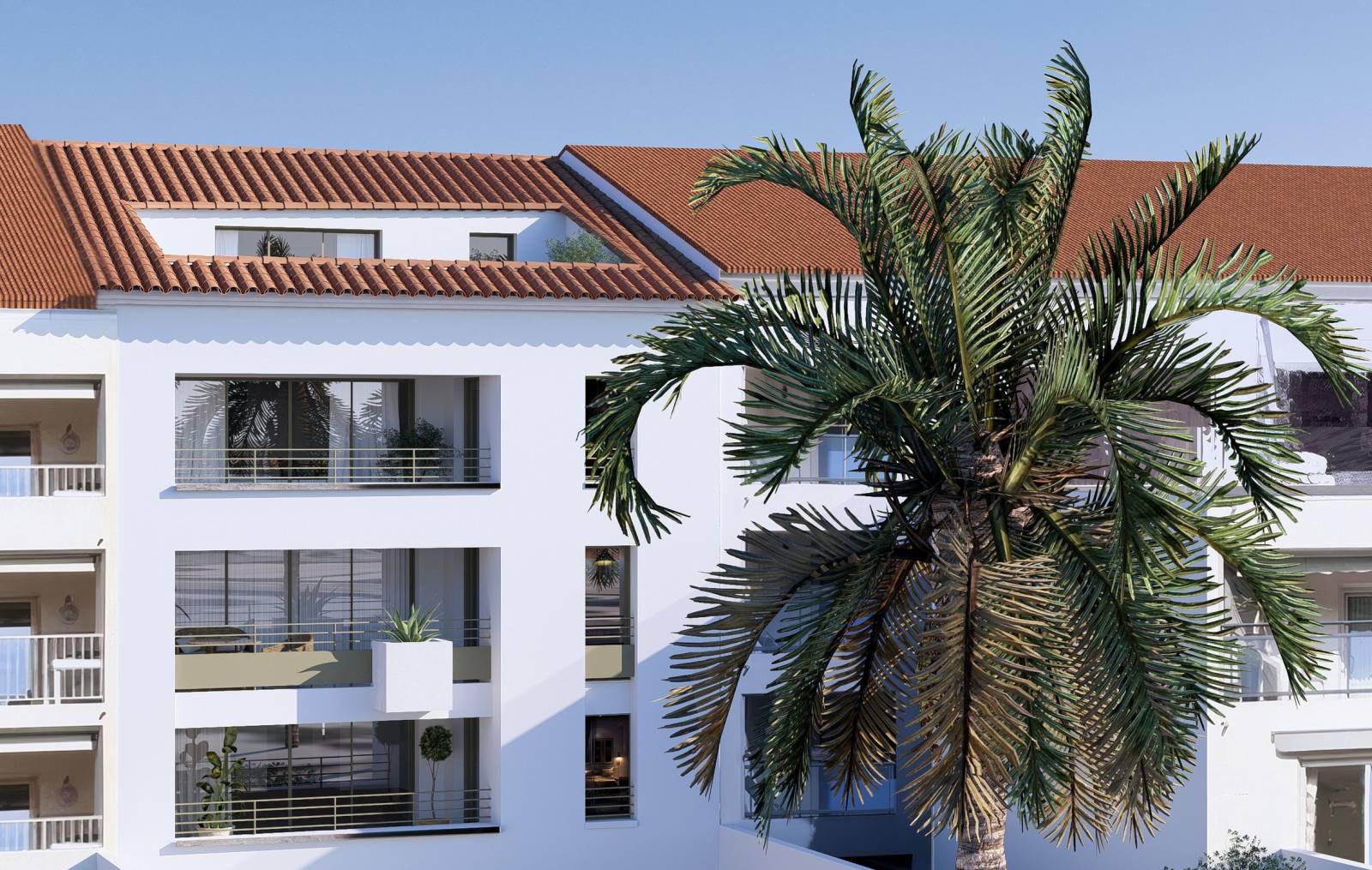 Quatre appartements d'exception à vendre en VEFA sur la station balnéaire huppée de Sanary-sur-Mer