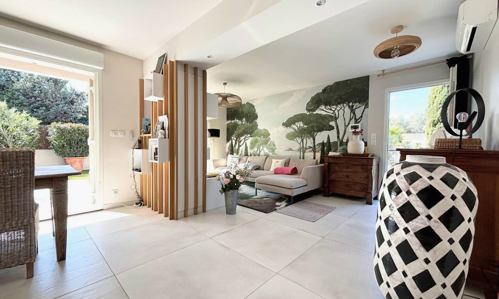 Appartement avec garage et jardin à vendre secteur de la Cride, vers la Baie de Portissol, à Sanary-sur-Mer