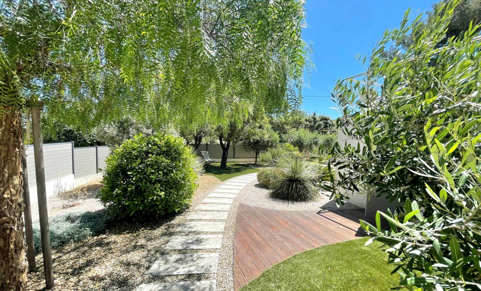 Propriété avec jardin arboré et piscine à vendre Boucle du Parc Gréco-Romain