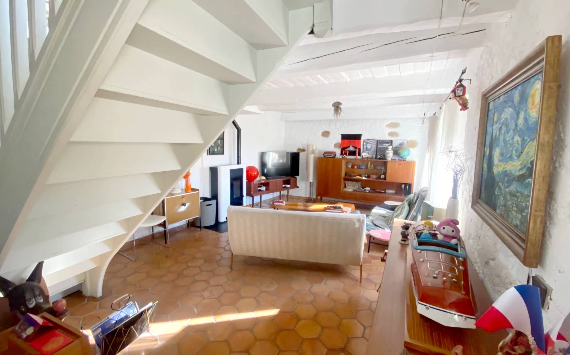 Haut de villa 3 pièces avec solarium à vendre à Six-Fours