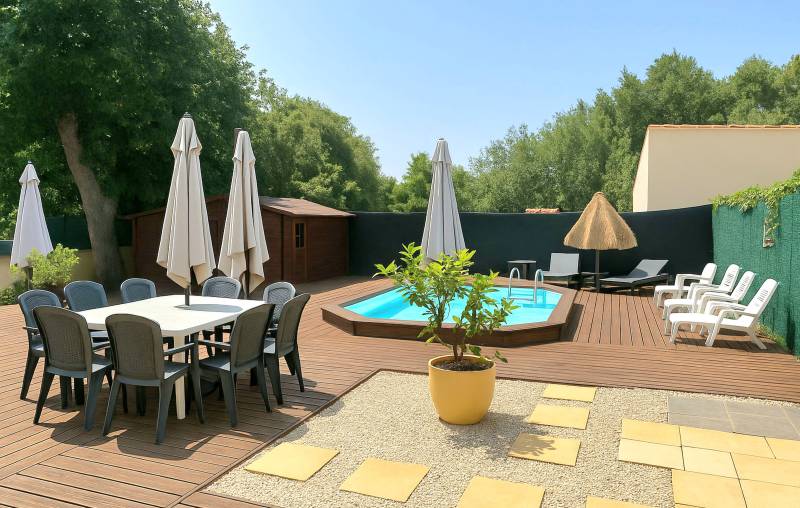 Haut de villa T4 avec piscine à vendre à Six-Fours, quartier Rocade des Playes