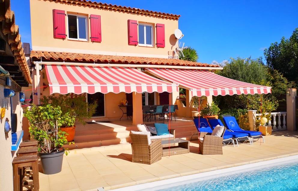 Maison traditionnelle aux couleurs chaudes à vendre à Sanary