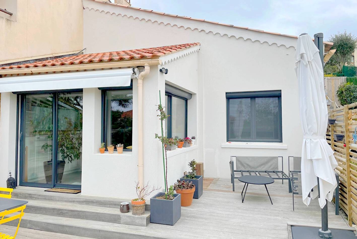 Maison 3 façades à vendre quartier les Lônes à Six-Fours-les-Plages