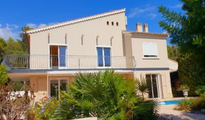 Notre zone d'activité pour ce service A vendre maison d'architecte T5 avec piscine sur Six-Fours-les-Plages