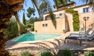 Notre zone d'activité pour ce service Agence immobilière avec mandat exclusif pour la vente de villa avec piscine à